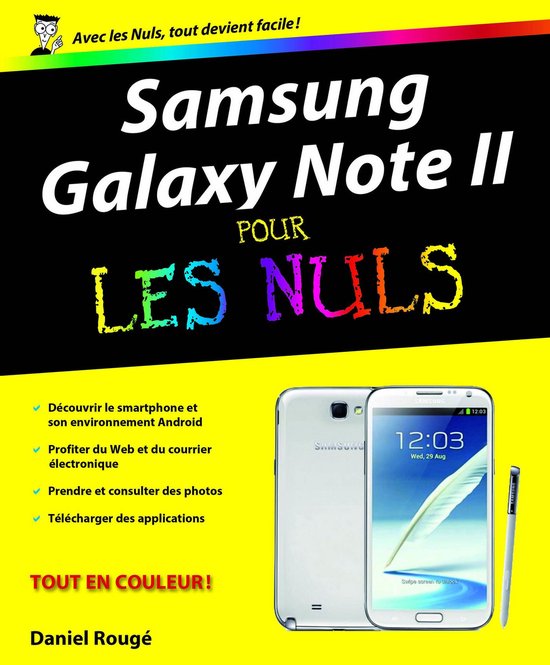 Informatique pour les nuls - Samsung Galaxy Note II Pour les ... - cover