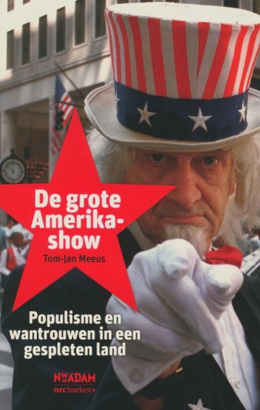 Cover van het boek 'Grote Amerikashow'