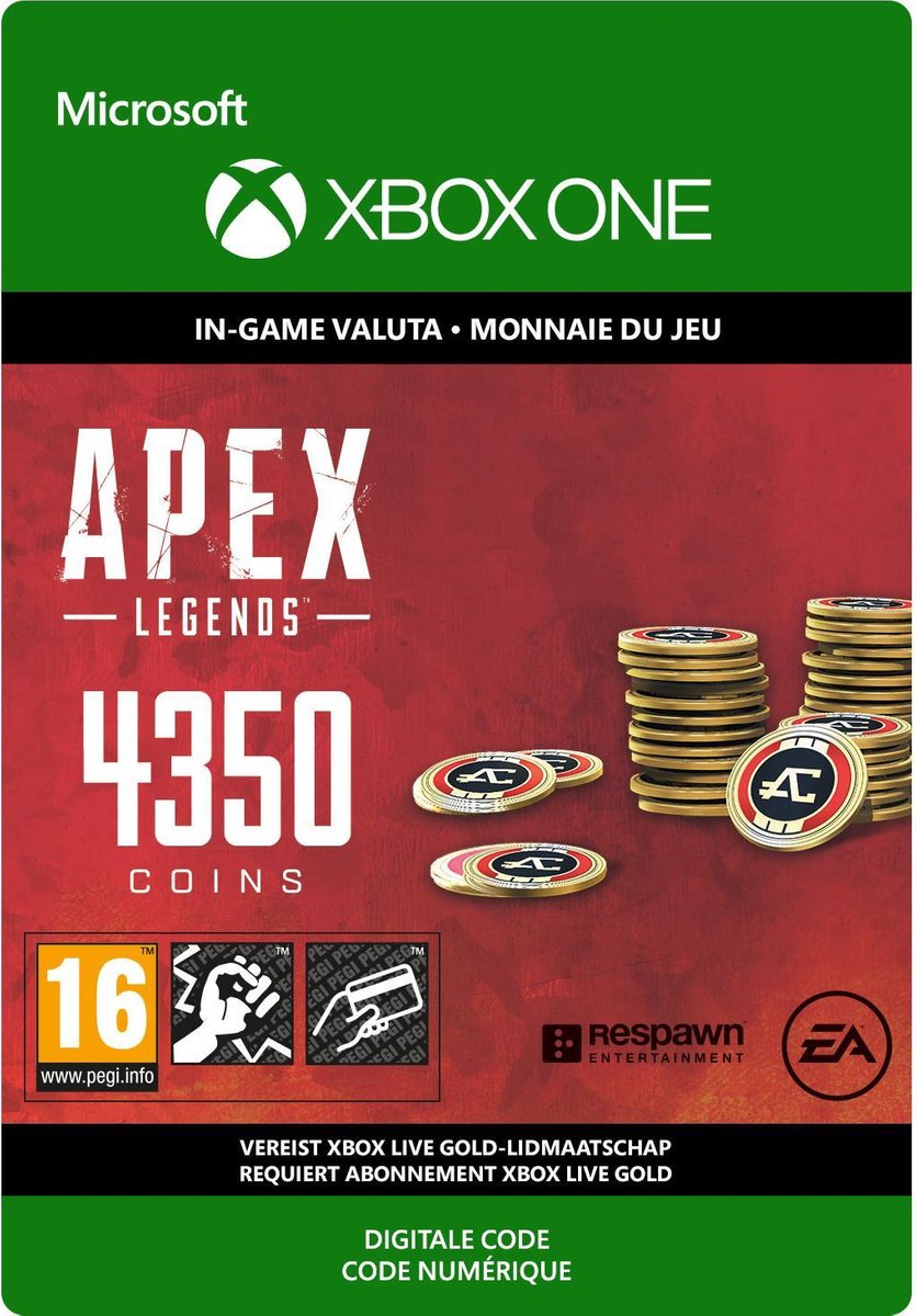 APEX Legends: 4.000 (+ 350 Bonus) Coins - Xbox One download