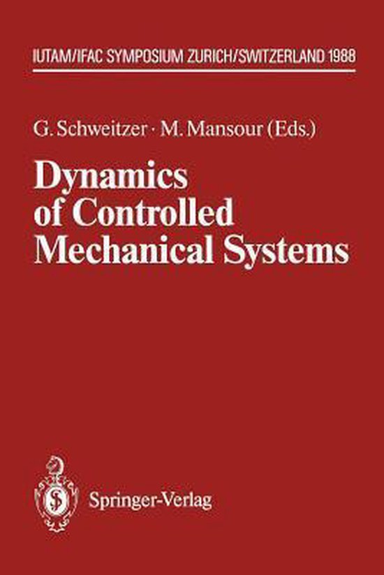 Dynamics of Controlled Mechanical Systems - cover