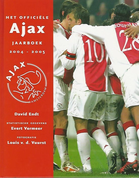 Cover van het boek 'Het officiele Ajax Jaarboek / 2004-2005'