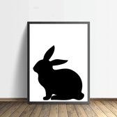 Kinderkamer poster konijn (50x70cm)