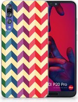 Coque pour Huawei P20 Pro TPU Silicone Etui Zigzag Couleur