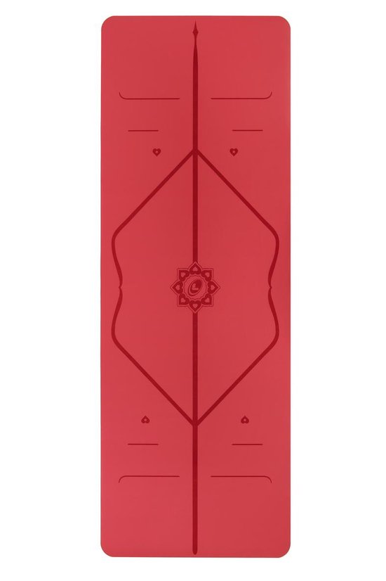 Liforme Love Yoga Mat - Rood (Incl. tas) - Limited Edition van Liforme — afbeelding 5