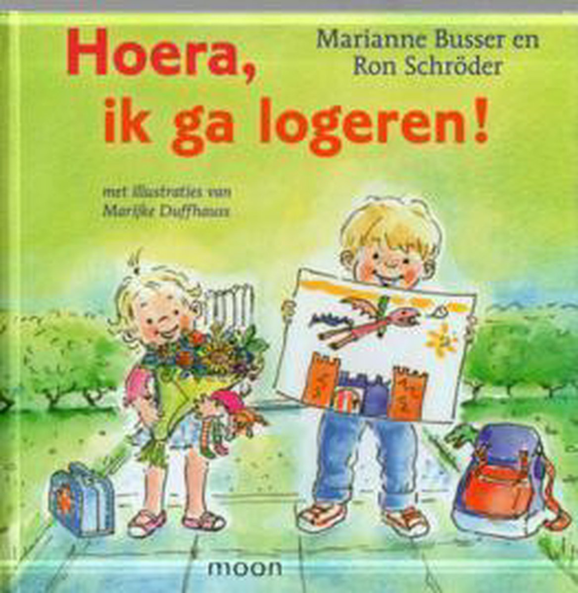 Hoera, ik ga logeren! Editie 20 x 20 cm, Marianne Busser en Ron Schroder