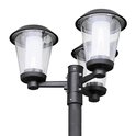 EGLO Paterno - Buitenverlichting - Tuinpaal - 3 Lichts - LED - Zwart - Helder, Wit