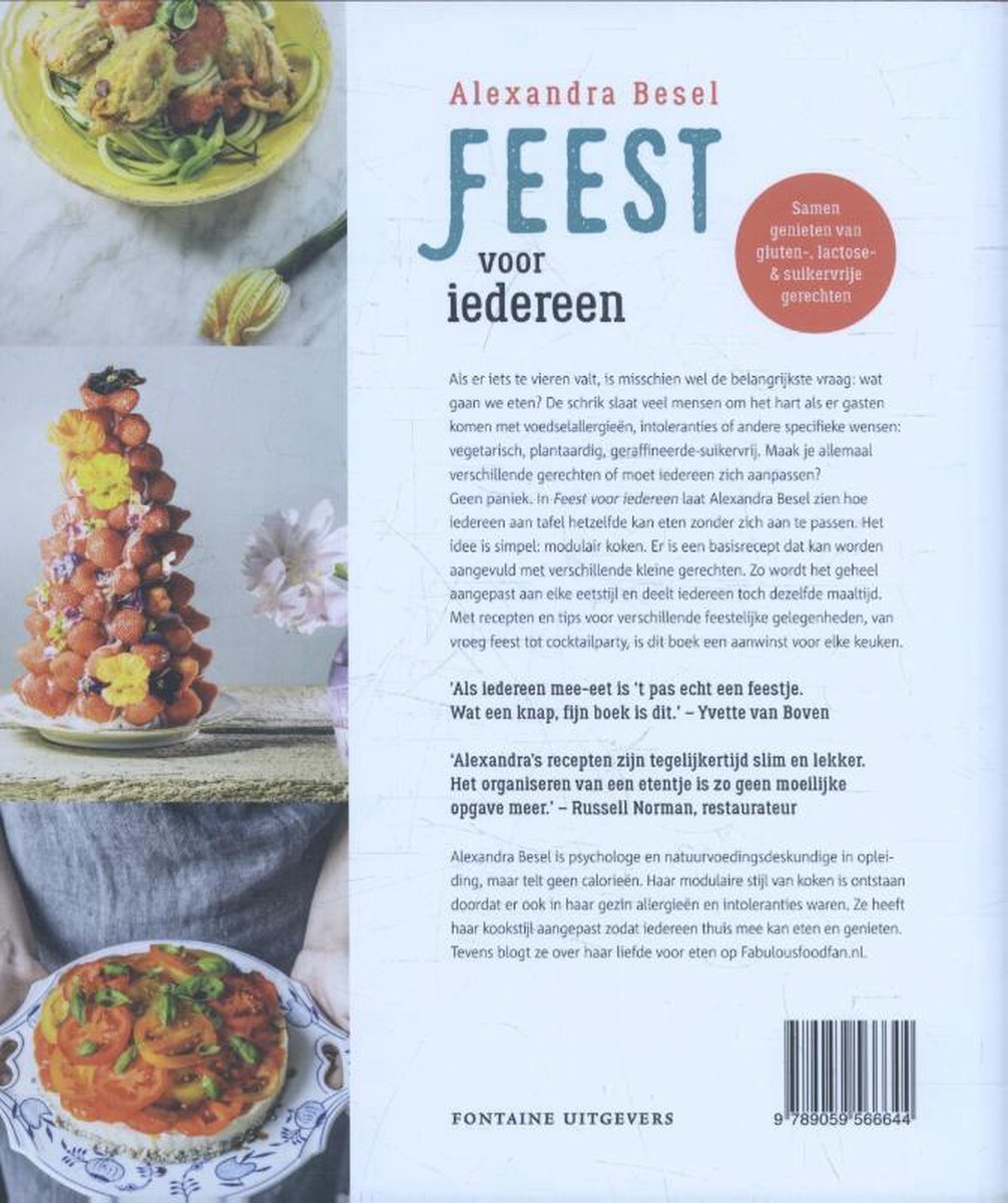 Feest voor iedereen - back cover