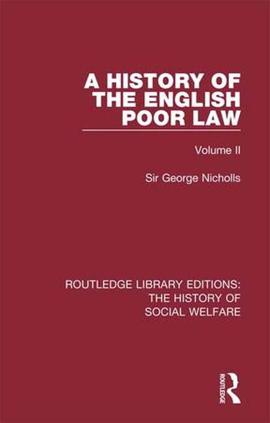 Routledge Library Editions: The History of Social Welfare -  ... - cover
