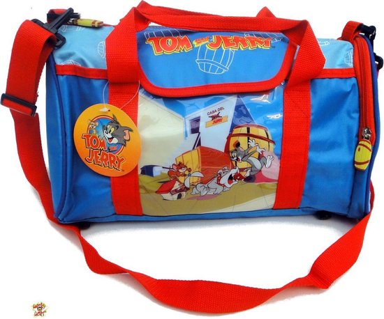 Tom & Jerry Sporttas Omhang Schoudertas School Tas Super gaaf !