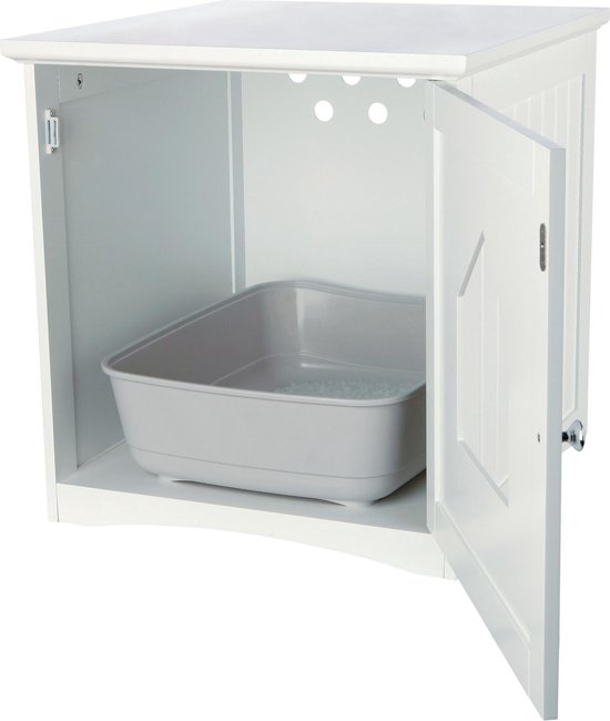 Trixie - Kattenmand Huis - Wit - 51X49X51 cm