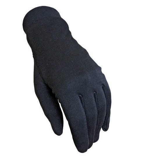 Trekmates zijden handschoenen, zwart | bol.com