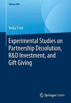 Experimental Studies on Partnership Dissolution R D Investment and Gift Giving