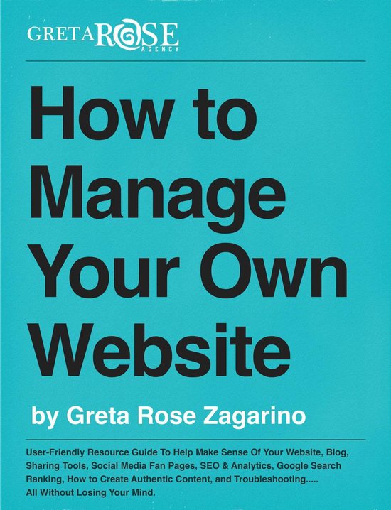 How to Manage Your Own Website - cover
