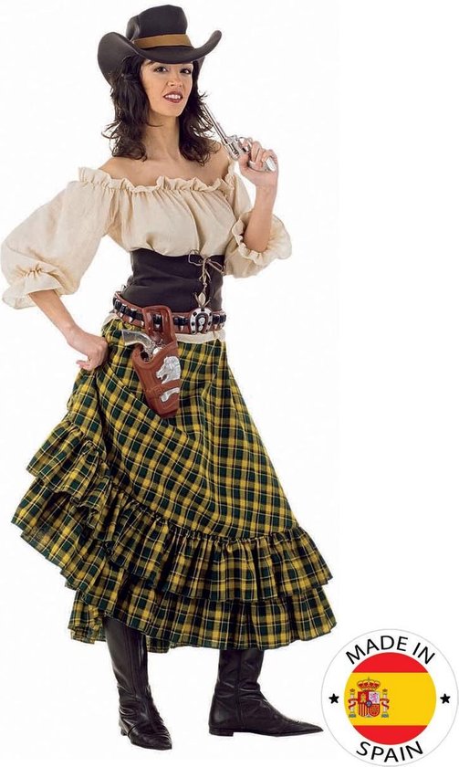 vlam teugels artillerie Cowgirl kostuum voor dames - Verkleedkleding - Medium" | bol.com