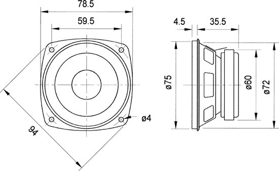 Visaton DL-5 Inbouwluidspreker kopen ? Electronic