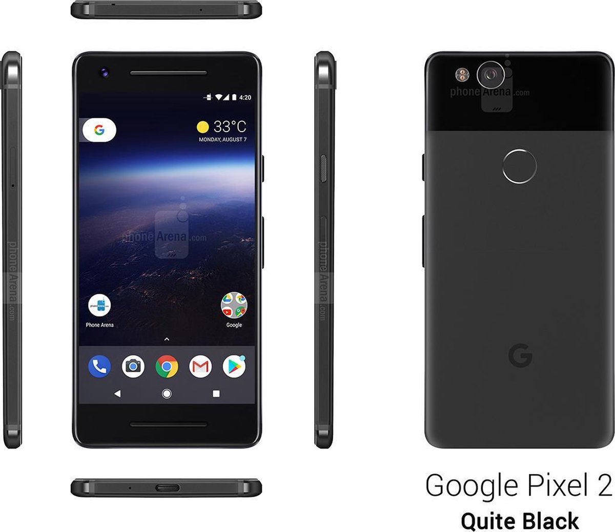 kkk pixel×2 Google Pixel 2 - 64GB - Zwart - Stock Android - Waterdicht | bol