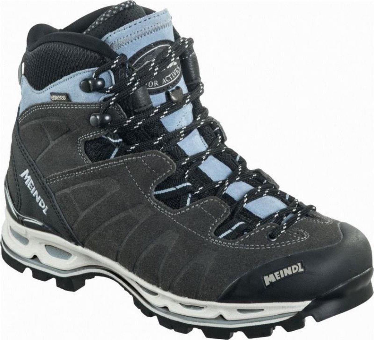 AIR REVOLUTION LADY ULTRA Antraciet Azur Dames Wandelschoenen