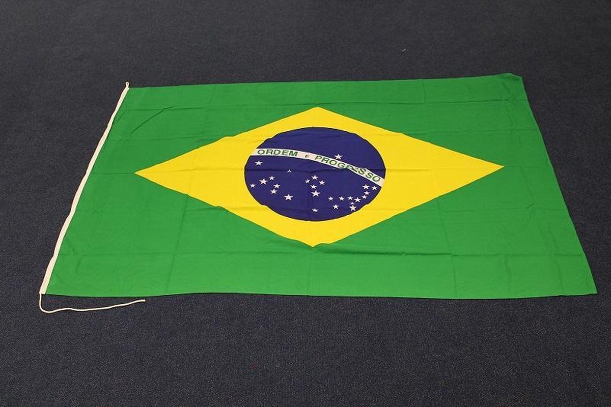 Braziliaanse vlag van Brazilie 200 x 300 cm