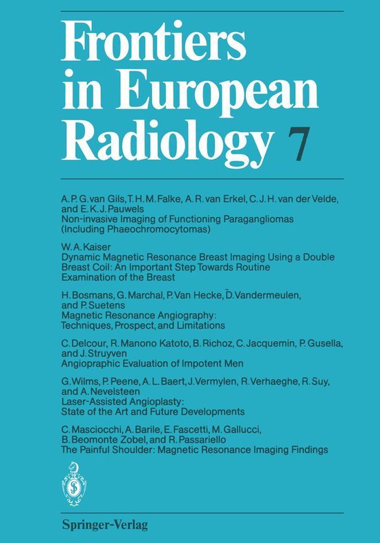 Medicine (R0) - Frontiers in European Radiology - cover