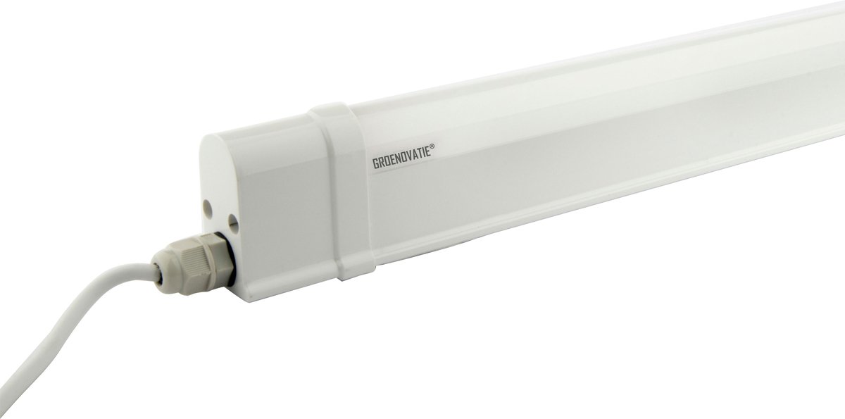 Groenovatie LED TL T5 Geintegreerd Armatuur 6W - 40 cm - Waterdicht IP65 -  Warm Wit | bol.com