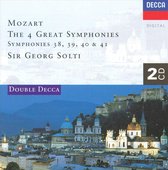 Mozart: 4 Great Symphonies - 38,39,40 & 41 / Solti