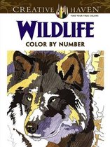 Creative Haven Wildlife Color by Number Coloring Book