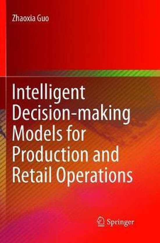 Intelligent Decision-making Models for Production and Retail ... - cover