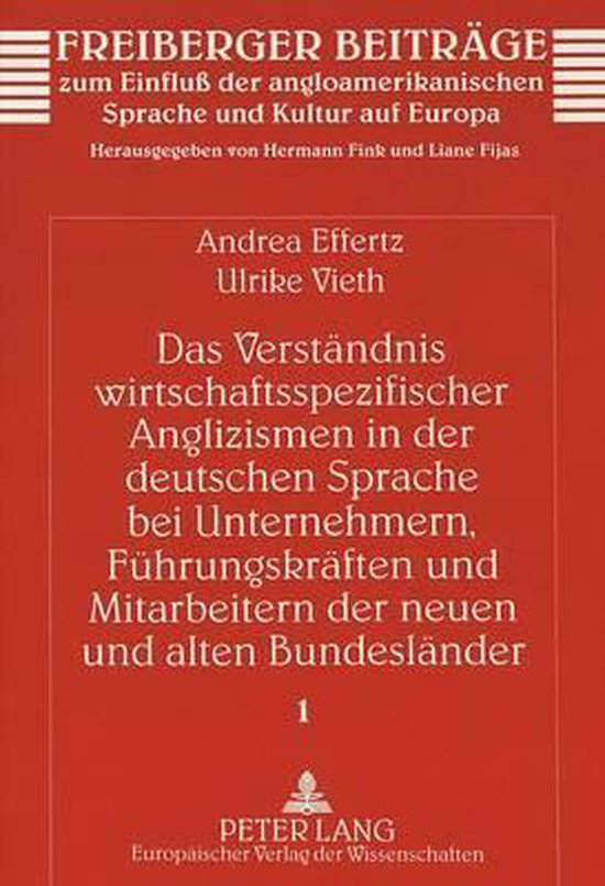 Das Verständnis wirtschaftsspezifischer Anglizismen in der  ... - cover
