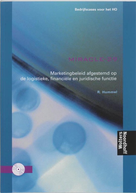 Cover van het boek 'Miracle-29 + CD-ROM / druk 2' van Rien Hummel