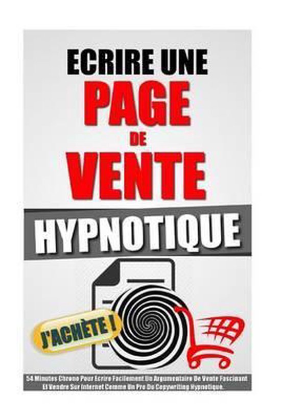 Ecrire Une Page De Vente Hypnotique - cover