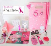 Jewellicious Designs Pink Ribbon Advent Cadeaubox Pink – geschenkset dames – 24 cadeautjes – voor Pink Ribbon - roze
