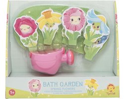 Tiger Tribe Bath Stories - Spring Flowers badspeelgoed gieter met bloemen