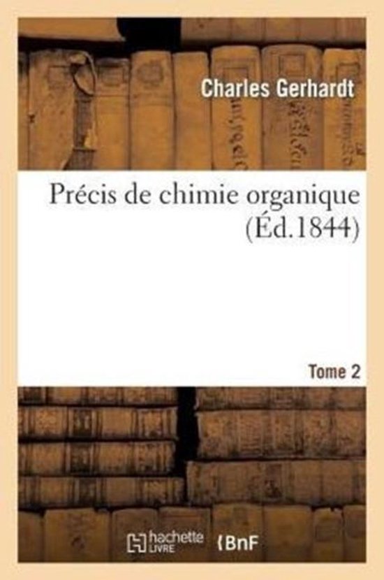 Foto: Precis de chimie organique tome 2