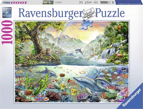 Ravensburger puzzel In het paradijs - Legpuzzel - 1000 stukjes | bol.com
