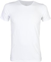 RJ Bodywear - V-hals T-Shirt Wit - L