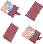 Samsung Galaxy Pocket 2 Portemonnee Hoesje Bruin - Book Case Wallet Cover Hoes