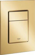 GROHE Skate Cosmopolitan S Bedieningspaneel Toilet - Verticaal - Dual Flush - Cool Sunrise (glimmend goud) - Slank formaat