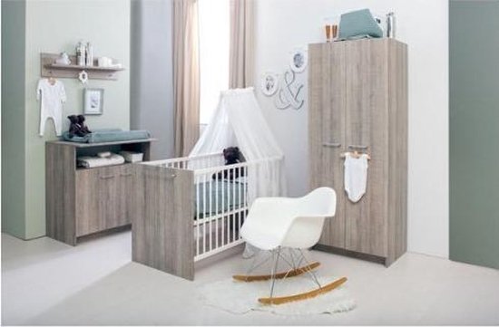 Babykamer Rene Ledikant - + Kommode + kast