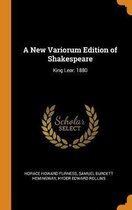 A New Variorum Edition of Shakespeare