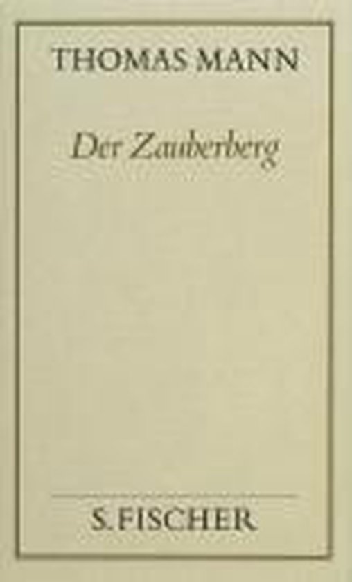 Der Zauberberg ( Frankfurter Ausgabe)