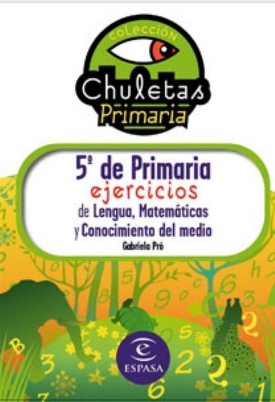 CHULETAS - 5º de Primaria fácil. Libro de Ejercicios - cover