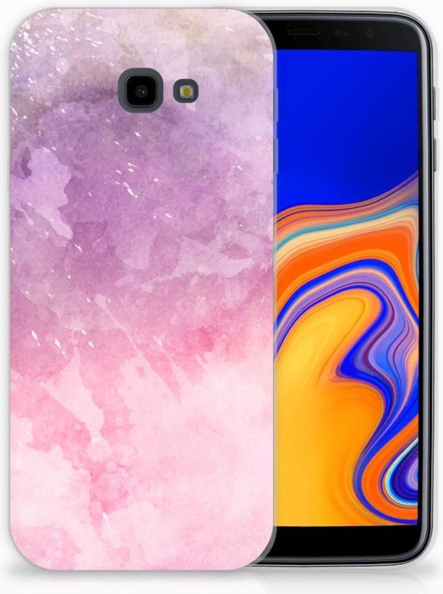Hoesje maken Samsung Galaxy J4 Plus (2018) Pink Purple Paint
