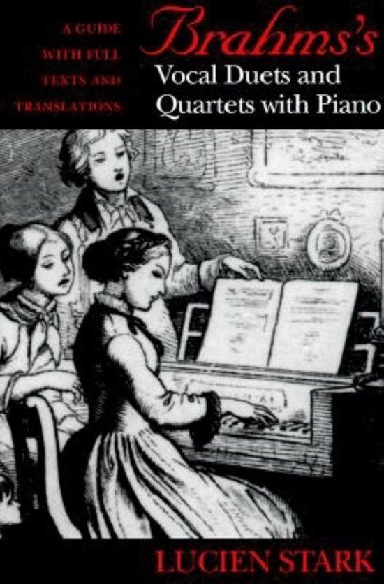 Brahms's Vocal Duets and Quartets with Piano - cover
