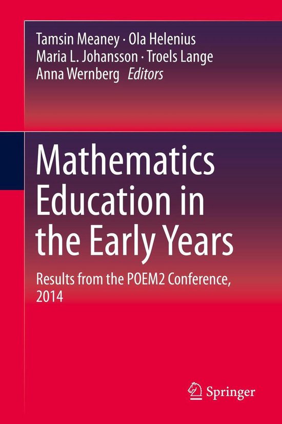 Education (R0) - Mathematics Education in the Early Years - cover