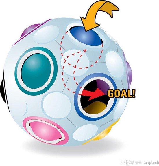 Thumbnail van een extra afbeelding van het spel Magic Ball - Stress Reliever - Puzzelbal
