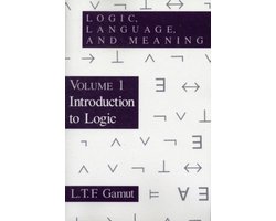 Volume 1 Introduction to Logic Logic, Language, & Meaning, V I 
