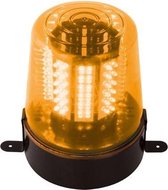 Zwaailamp oranje 108 roterende leds