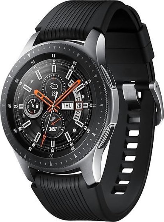 Samsung Galaxy Watch - Smartwatch heren - 46mm - Zwart/zilver
