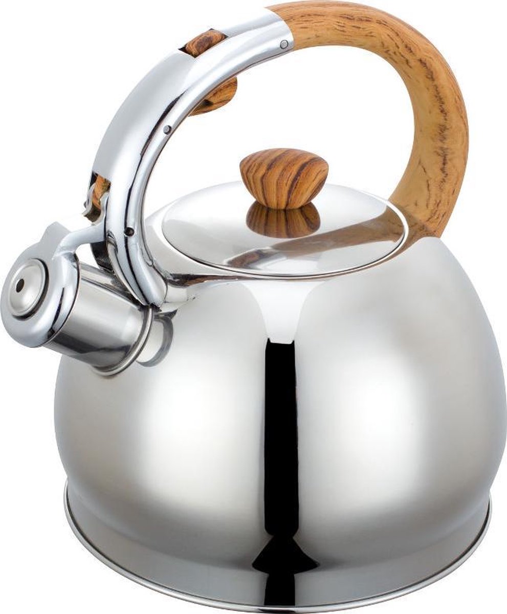 Kinghoff 3782 - Fluitketel - RVS - 2 liter