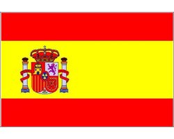 Vlag Spanje 90 x 150 cm